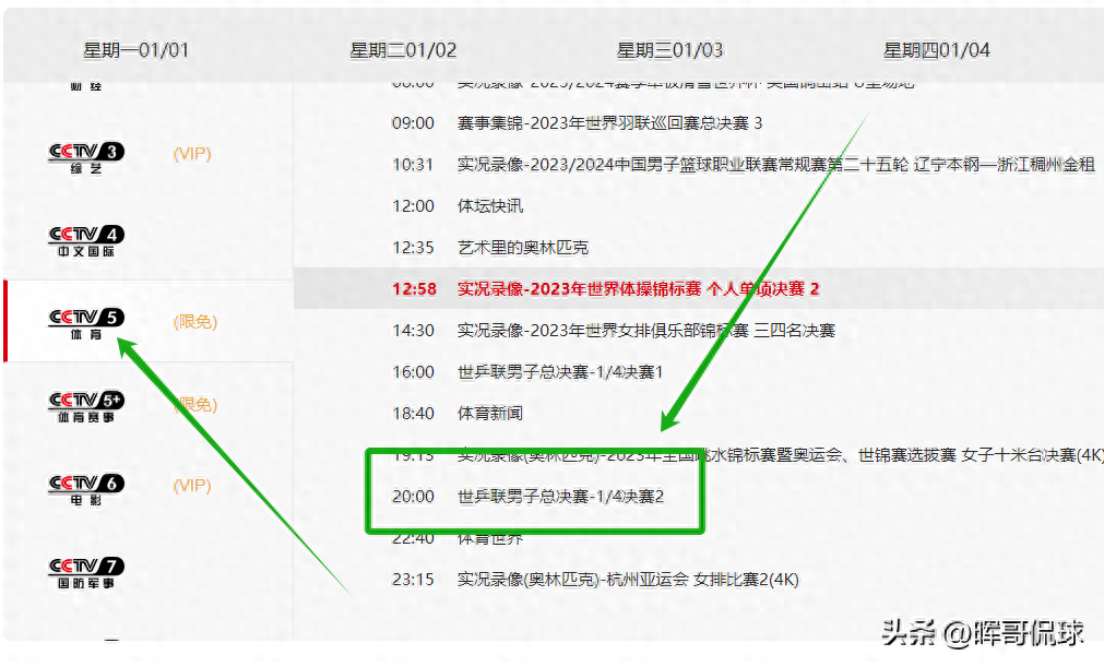 中央5直播wtt乒乓球！今晚8点整CCTV5将直播王楚钦对阵张本智和